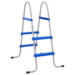   Acél és műanyag medencelétra talaj feletti medencéhez 84 cm