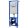 Rejtett vécétartály 11 liter 41x14x(110-125) cm