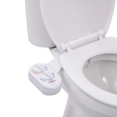   Egyszórófejes hideg-melegvizes bidékiegészítő WC-ülőkéhez