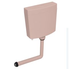 Lazacszínű WC-tartály alsó vízbemenettel 3/6 liter