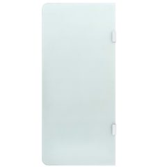   Falra szerelhető edzett üveg piszoárelválasztó fal 90 x 40 cm