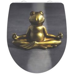   SCHÜTTE RELAXING FROG duroplast WC-ülőke finoman záródó mechanizmussal